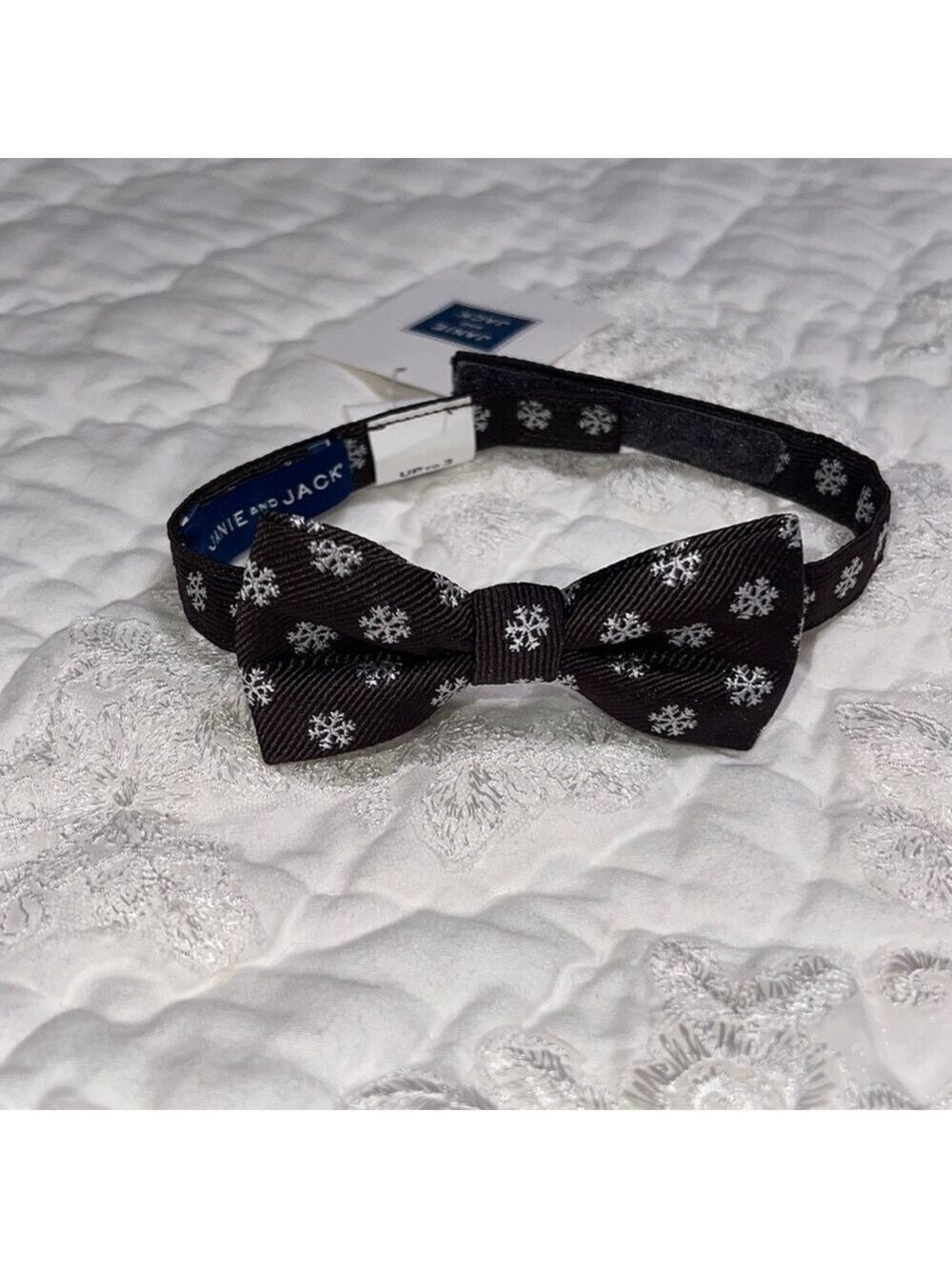 JANIE and Jack snowflake bow tie